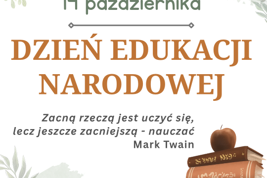 Dzień Edukacji Narodowej - życzenia