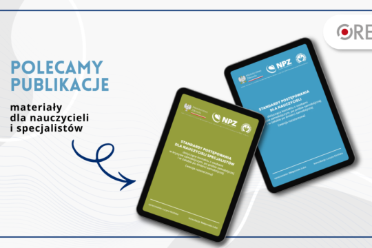 Standardy postępowania w kryzysie samobójczym – publikacje dla nauczycieli i specjalistów